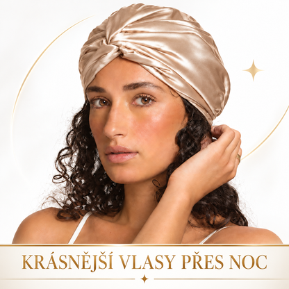 Satinia™ Noční hedvábná čepice pro regeneraci vlasů